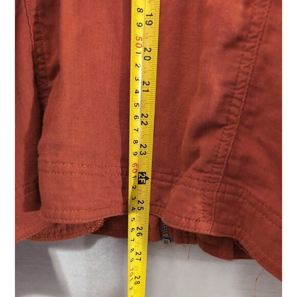 Torrid 3 Jacket Size 3X Orange Cotton Blend Unlined Moto Military Lightweight - Picture 8 of 16